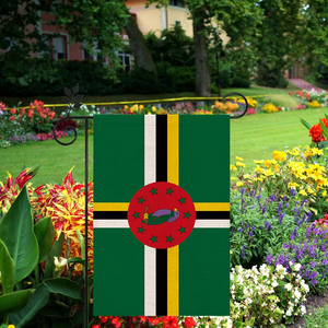 <span class=keywords><strong>Bandera</strong></span> de Dominica Material de lino de alta calidad para exteriores 12*18 pulgadas Más estilos para elegir - Product Image 3