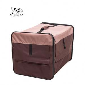 Factory Supply Portable Soft Sided Pet <b>Dog</b> Cat Cage Breathable Anti Scratch Mesh <b>Foldable</b> Pet <b>Dog</b> Cat Soft <b>Crate</b> - Product Image 1