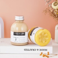 Bouteille épaisse de 350 ml en PP de qualité alimentaire avec bouchon à vis pour poudre de remplacement de repas, jus et café – Modèle tendance