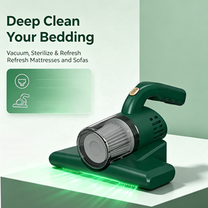 Aspirateur à matelas pour appartements et locations avec moteur silencieux et base de nettoyage plate - Product Image 6