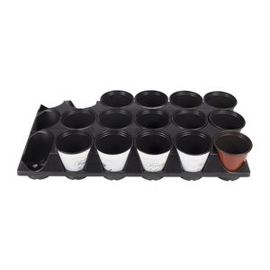 Maceta de vivero resistente de 10 galones, contenedor de plantas de plástico ecológico, diseño antiespiral para vivero grande hidropónico - Product Image 2