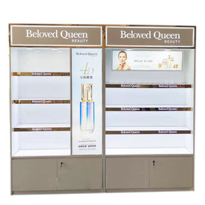Tùy chỉnh hiện đại hiển thị mỹ phẩm đứng treo tường thời trang tủ với các tính năng thiết kế nội thất - Product Image 5