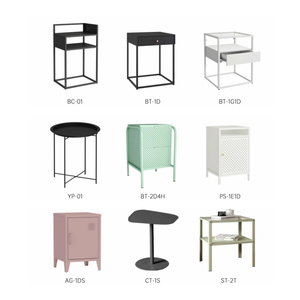 Mesa de Centro Pequeña de Diseño Danés, Estilo Nórdico Moderno, Mesa Auxiliar de Hierro con Esquinas Móviles, Convertible en Mesa Auxiliar y de Esquina - Product Image 6
