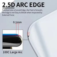 Vente en gros de film protecteur en verre trempé 9H 0,33 mm pour iPhone 16Promax 15 14 13 12 11 pour iPhone 17Promax 17pro 17air