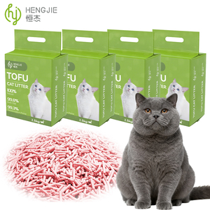 Litière pour chat en tofu biodégradable, sans poussière, écologique, prix d'usine, vente en gros, OEM/ODM avec parfum personnalisé - Product Image 3