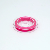 10M/Roll 0.8mm épaisseur élastique extensible cristal chaîne cordon mélangé couleur aléatoire pour la fabrication de bijoux Bracelet fil de perles