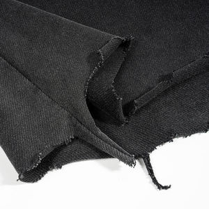 Chaud Durable 100% coton à manches courtes ourlet irrégulier Boxy Fit Vintage Streetwear en détresse broderie t-shirts - Product Image 5