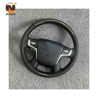Volant de voiture en bois cousu à la main de qualité OEM, utilisé pour Toyota LC300 Land Cruiser Camry Hiace Hilux Corolla