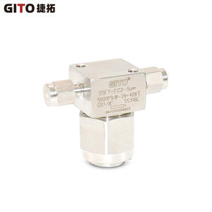 Filtre à gaz de précision 1/8 pouce en acier inoxydable SS316L, nouveau raccord de compression de type T, filtre à huile pour filtration industrielle - Product Image 4