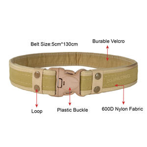 Conjunto de Cinto Tático Masculino de Nylon e EVA Preto de 5 CM de Alta Qualidade Direto da Fábrica com Fivela de Clipe para Uniforme Utilitário de Segurança com Logo Personalizado - Product Image 6