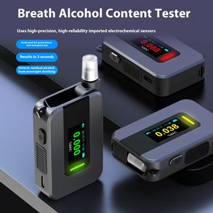 Hochpräziser Professioneller Brennstoffzellen-Atemalkoholtester LCD-Anzeige 0,05% BAC-Genauigkeit Ketonanalyse zur Erkennung von Alkoholimprägnierung - Product Image 2