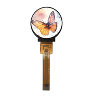 Layar LCD IPS TFT 0.9 Inci Resolusi 128x128 Antarmuka SPI -20~70 Pengontrol ST7735P3 Lampu Latar LED Putih 300 LCD