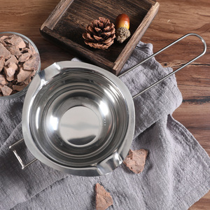 Alat Kue Lilin B-0015 304 Stainless Steel Ketel Ganda, Pot Peleburan Lilin Coklat untuk Mangkuk Peleleh Lilin 400Ml - Product Image 2