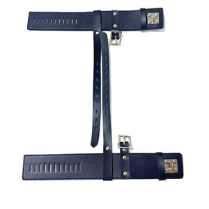 Zapatos Negros de Tacón Alto para Adultos, con Correas y Cierres Especiales, para Entrenamiento de Restricción y Prohibición, Venta al Por Mayor BDSM0132 - Product Image 4