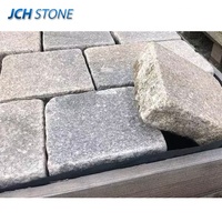 Pavés en granit multicolores, briques flammées, cubes, pavés de pavé, dalles pour terrasse extérieure
