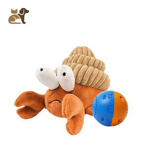 Plush Vibration Ball <strong>Dog</strong> <strong>Toy</strong> Interactive Squeaky <strong>Toy</strong> for Puppies <strong>Small</strong> <strong>Dogs</strong> Teddy Corgi Automatic Entertaining - Product Image 1