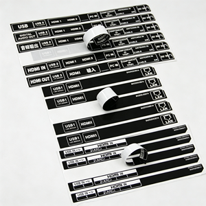 Custom Waterproof PET/PVC <b>Stickers</b> Acrylic Adhesive Single Sided UV Varnish & Matte Lamination Labels for <b>Computer</b> - Product Image 2