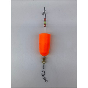 Contrepoids en ruban de titane avec fil d'acier, perle de cuivre, <span class=keywords><strong>flotteur</strong></span> de pêche ovale en mousse, pour la pêche <span class=keywords><strong>au</strong></span> fond, fil de titane, perle de cuivre - Product Image 6