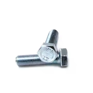 Tornillos de acero inoxidable hexagonales planos personalizados de alta calidad Perno de cabeza hexagonal de zinc azul transparente con servicios de mecanizado EDM de alambre - Product Image 4