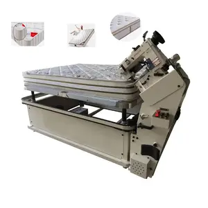 Hot sale singer chain stitch brand head mattress tape edge closing sewing machine mattress overlock edging machine