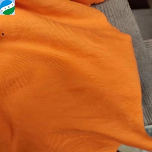 Prix au kilo en balles, vente en gros de tissu tricoté en coton jersey, pièces coupées, couleur unie pour femmes, jersey simple, tissu teint uni - Product Image 2