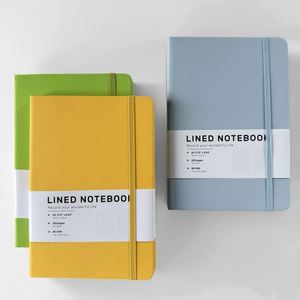 Carnet de notes A5 en cuir PU imitation cuir, avec sangle, motif forêt, simple, pour bureau, en cuir rigide, avec logo, vente en gros directe usine, transfrontalier - Product Image 2