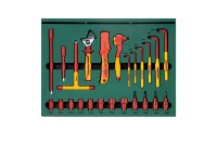 Набор инструментов с изоляцией VDE SATA 09935, 59 предметов |   Новый набор для обслуживания электромобилей на новых источниках энергии |   Набор инструментальных лотков (1 комплект/коробка, 1 комплект/коробка-картон)