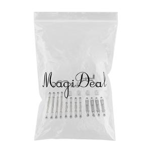 Set di 14 ammortizzatori con asta di trazione in metallo argento 4WD 1/16 scala RC ricambi auto per WPL C34 C44 con ingranaggi e servi in acciaio - Product Image 3