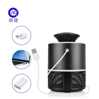 Lampe anti-moustiques JZ Fly Fan, lumière LED, électrique, USB, intérieur, anti-moustiques, lampe tue-moustiques, écologique, solide