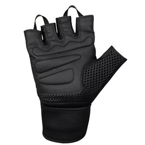 Hot Selling Unisex Half <b>Finger</b> Neoprene Gym Gloves Breathable Lightweight Adjustable Wrist <b>Strap</b> Sports Fitness Weightlifting - Product Image 2