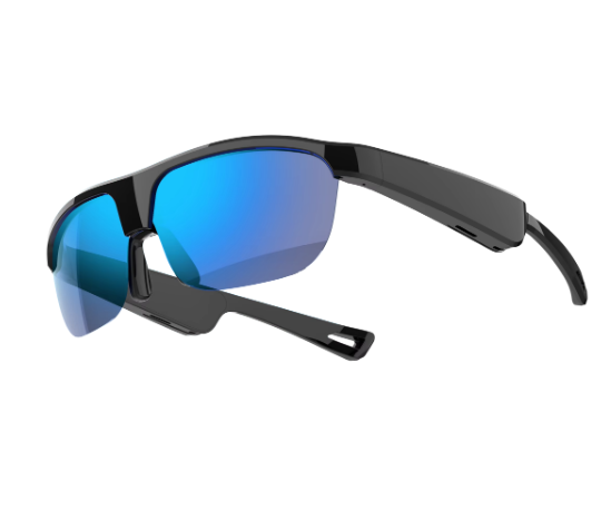 AI Smart Sunglasses with Music and Hand Free Calling Outdoor BT Wireless Glasses Made of Durable Plastic Material