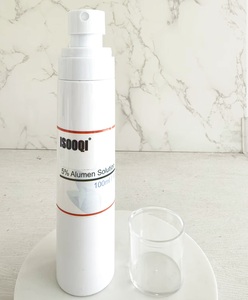 Flacon pulvérisateur PET 50ml 100ml pour déodorant, sous-emballage de voyage, flacon portable en alliage d'aluminium pour essence et alcool - Product Image 3