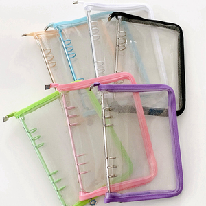 Classeur à anneaux A5 large 6 anneaux en PVC pailleté pour photocartes Kpop, avec pochettes photo de 4 pouces, HONSWILL HS-D287 Promotionnel - Product Image 2