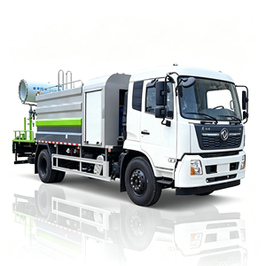 Camión de supresión de polvo Dongfeng 4x2 de 230 hp y 12000 l personalizado para el mantenimiento de carreteras municipales - Product Image 1