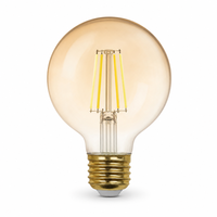 Ampoule LED à filament WiFi intelligente E26 E27 B22 CRI 90+ 2700-6500K Contrôle par application Compatible avec Alexa Google Home