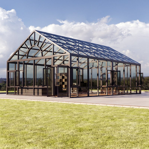 Vente chaude : Parasol de jardin multifonctionnel en alliage d'aluminium, étanche, avec double verre trempé, design moderne et minimaliste - Product Image 1