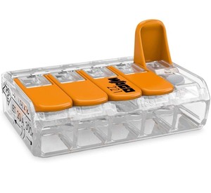 คอนเนคเตอร์ PLC <span class=keywords><strong>221</strong></span> ซีรีส์ แบบ 1 ทาง แบบอินไลน์, แพ็ค 5 ชิ้น จำนวน 25 ชิ้น ผลิตภัณฑ์รับประกัน - Product Image 1