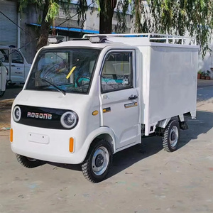 Camioneta Eléctrica Pequeña con Cabina Cerrada, Asientos de Cuero e Interior Luminoso - Vehículo de <span class=keywords><strong>Transporte</strong></span> de Carga de Alta Calidad - Product Image 3