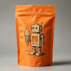 Customized 3.5g matte polyester film vertical <b>bag</b>, thickened laminated food grade <b>packaging</b> <b>bag</b> - Product Image 6