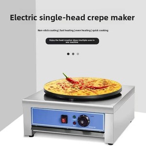 Machine <span class=keywords><strong>à</strong></span> crêpes professionnelle au gaz GPL pour la cuisson de crêpes et <span class=keywords><strong>mini</strong></span>-crêpes hollandaises - Product Image 2