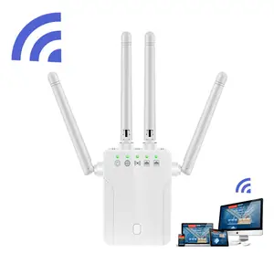 Signal Booster 2.4G Wireless Repeater Pocket Wifi Signal Amplifier 2G 3G 4g 5G 300Mbps Wifi Extender