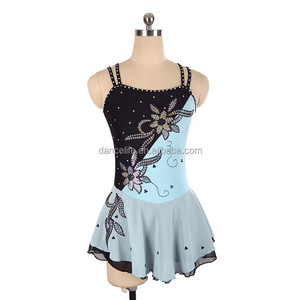 Medias de manga larga personalizadas para gimnasia rítmica para mujer, ropa de competición, ropa de actuación de <span class=keywords><strong>Patinaje</strong></span> Artístico - Product Image 3