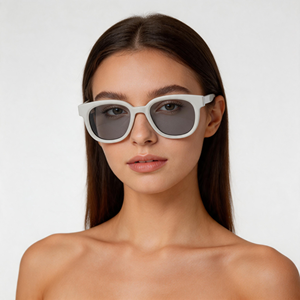 Nuevas gafas de sol rectangulares de acetato SA0387, montura completa, protección UV400, para adultos, se acepta OEM. - Product Image 1