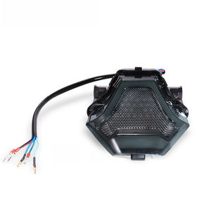 Feux arrière de <span class=keywords><strong>moto</strong></span> compatibles avec Yamaha Y15R25 R3 MT03 MT07, feux de freinage LED modifiés - Product Image 4
