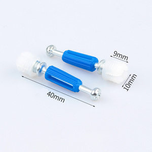 2 in 1 Fastener Furniture Accessories Iron <b>Cabinet</b> Hardware with Cam Fittings Wooden Connector Bolt Fixing <b>Lock</b> Screws - Product Image 6