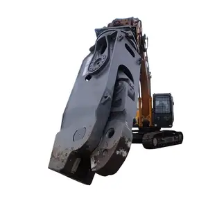 Factory sales 360 degree rotation Hydraulic scrap shear is designed specifically to meet the growing need to cut railway rails