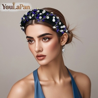 YouLaPan – bandeau simple en strass pour femmes, adapté aux mariages, banquets, danses, fêtes, accessoires de cheveux à la mode, YXA267