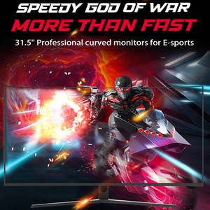 Thiết Kế Đẹp Màn Hình Chơi Game 31.5 Inch 165Hz R1000 2560*1440P Máy Tính Cong 2K 144Hz - Product Image 4