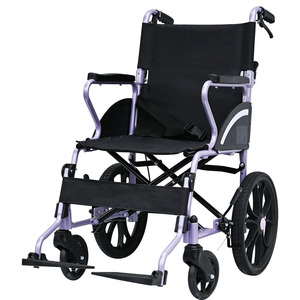 Hubang Manual Wheelchair L20-RZ16 Lightweight Aluminum Alloy Foldable <b>Mobility</b> <b>Chair</b> For Elderly And Disabled - Product Image 4