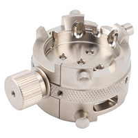 Pièces de montre sur mesure fraisage CNC base de mouvement de montre en acier inoxydable 304 poli brillant support de mouvement de montre de haute précision